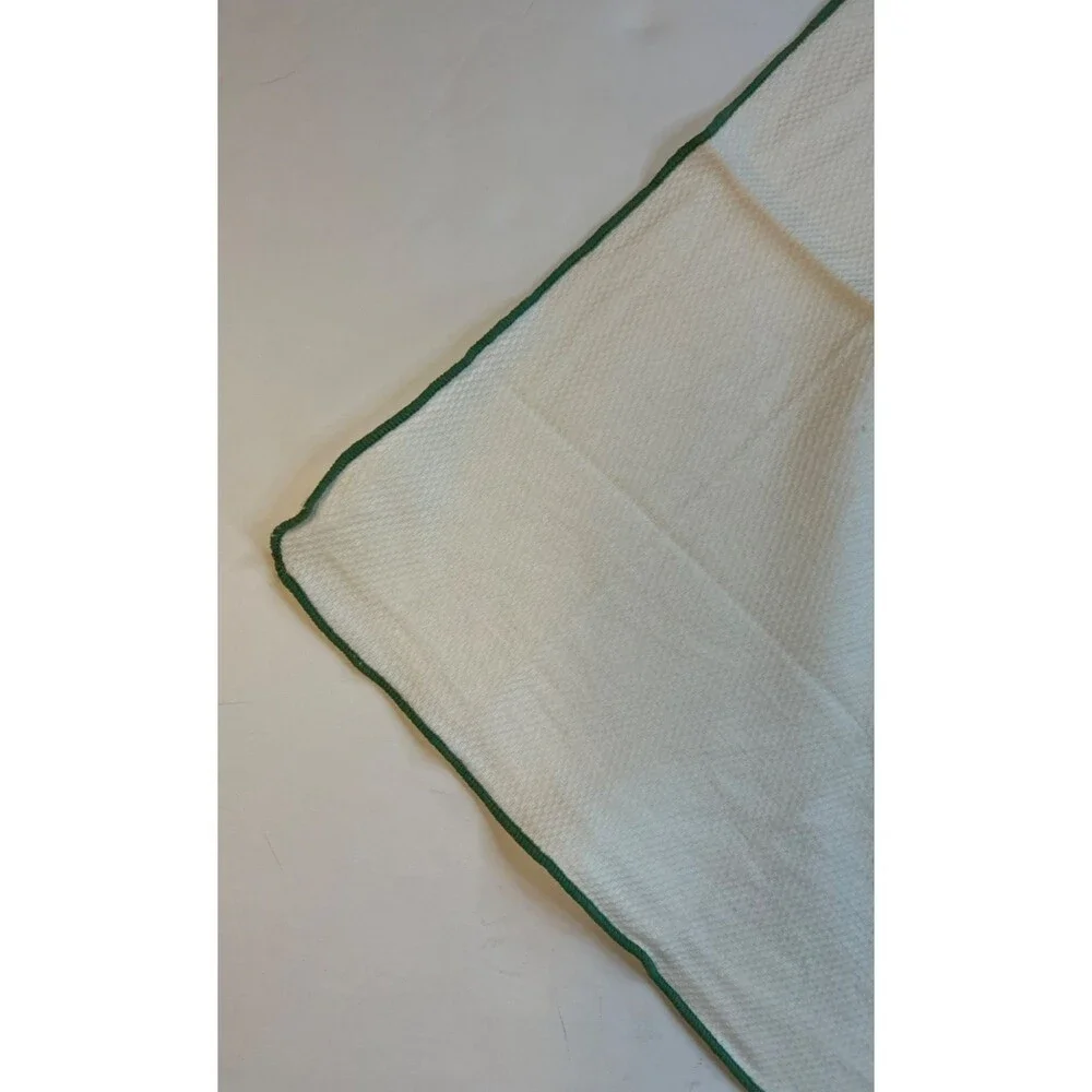 6 Embroidery Luncheon Napkins Christmas Napkins Holly Berries 17x15